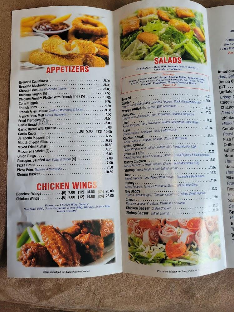 Patriot Pizza & Subs, Inc. Menu image 4